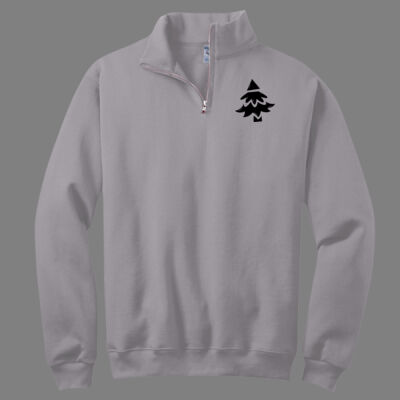 Tree - NuBlend ® 1/4 Zip Cadet Collar Sweatshirt Thumbnail