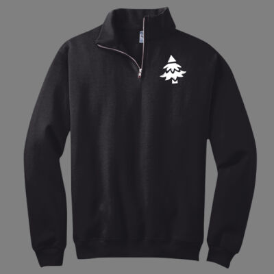 Tree - NuBlend ® 1/4 Zip Cadet Collar Sweatshirt Thumbnail