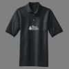 Heavyweight Cotton Pique Polo with Pocket Thumbnail