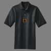 Heavyweight Cotton Pique Polo with Pocket Thumbnail