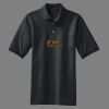 Heavyweight Cotton Pique Polo with Pocket Thumbnail