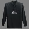 Long Sleeve Silk Touch Polo with Pocket Thumbnail